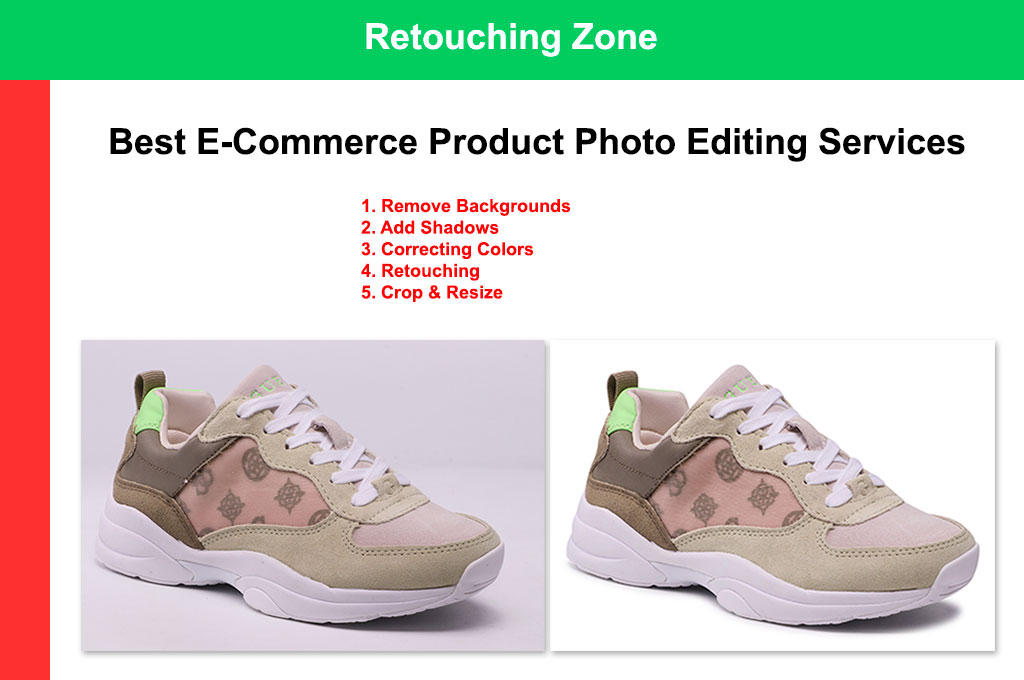 E-Commerce Product Photo Editing Services