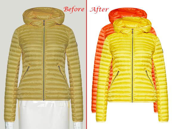 Color correction photo editing services