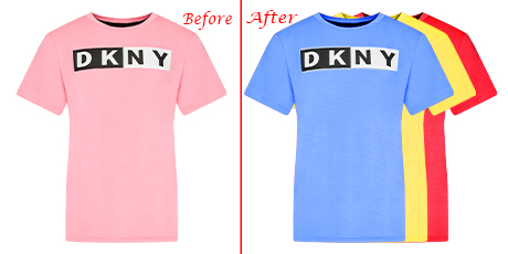 Product photo Color Change service