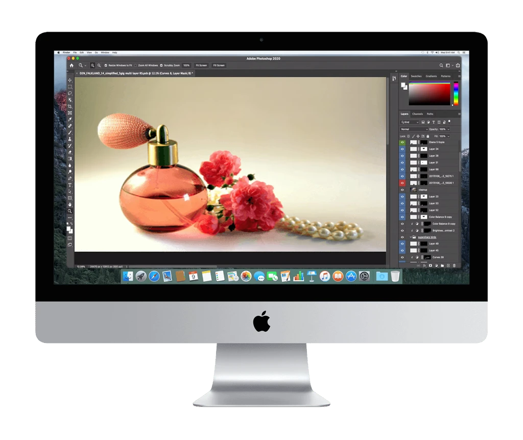 Mac with photoshop feature