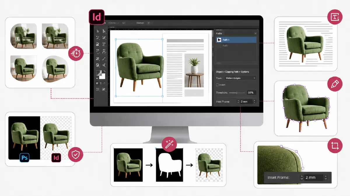 Clipping Path in InDesign: A Complete Beginner's Guide (2026) Why Use Clipping Paths in InDesign?