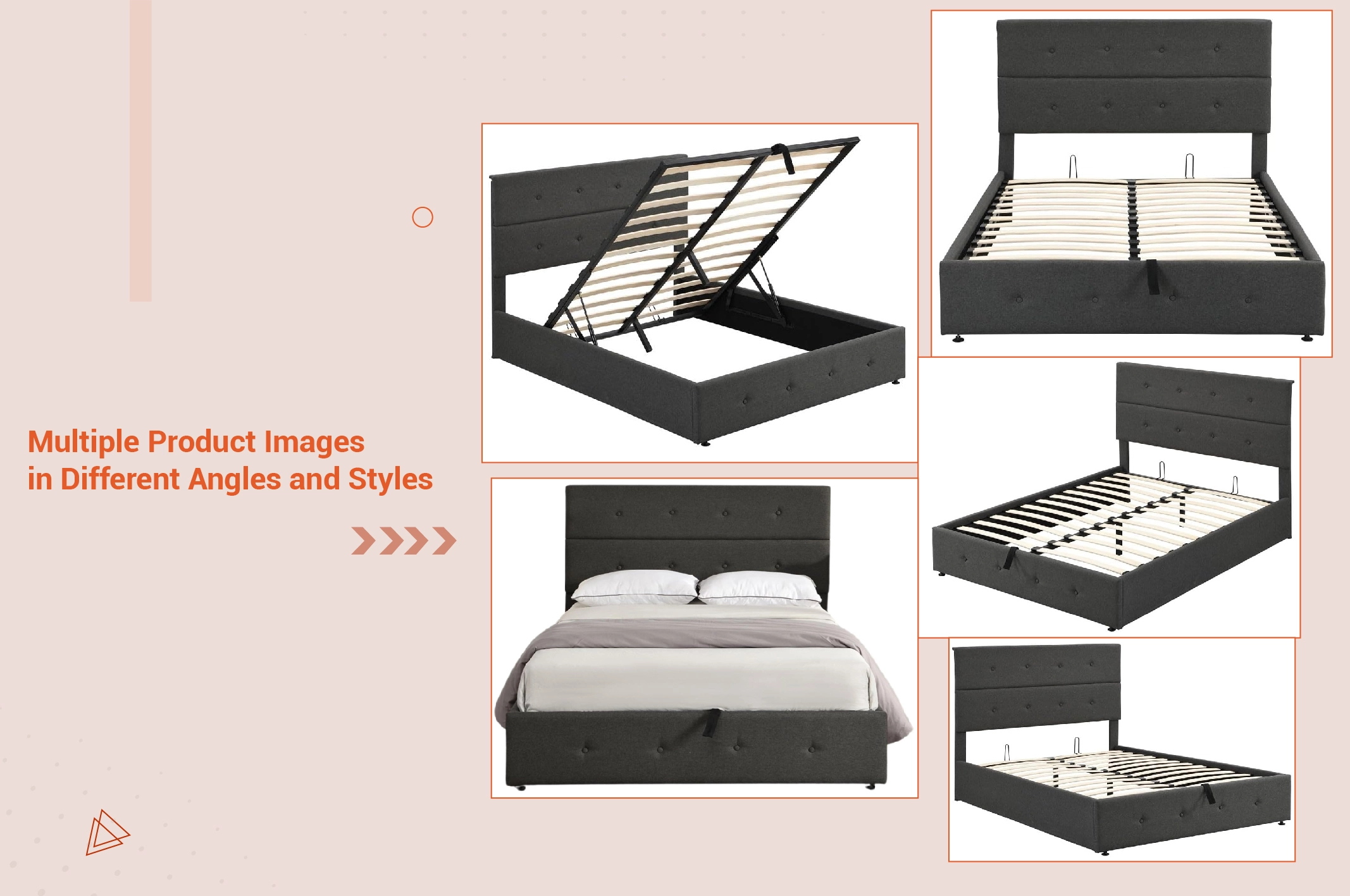 Add Multiple Product Images in Different Angles and Styles  