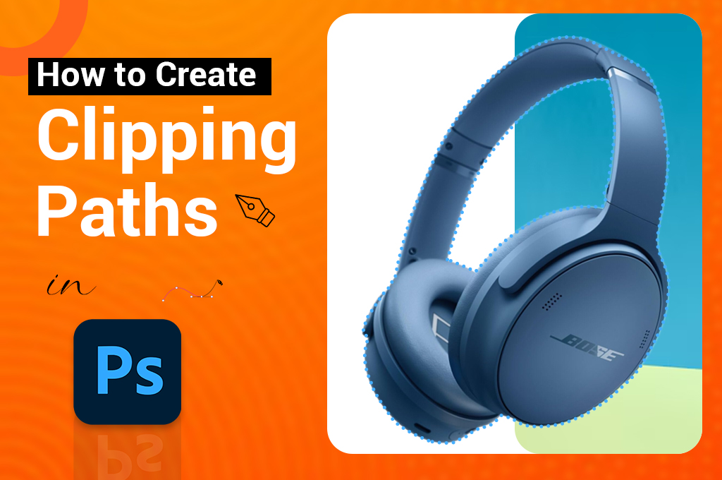 clipping paths in Photoshop | retouching zone, product photo editing service