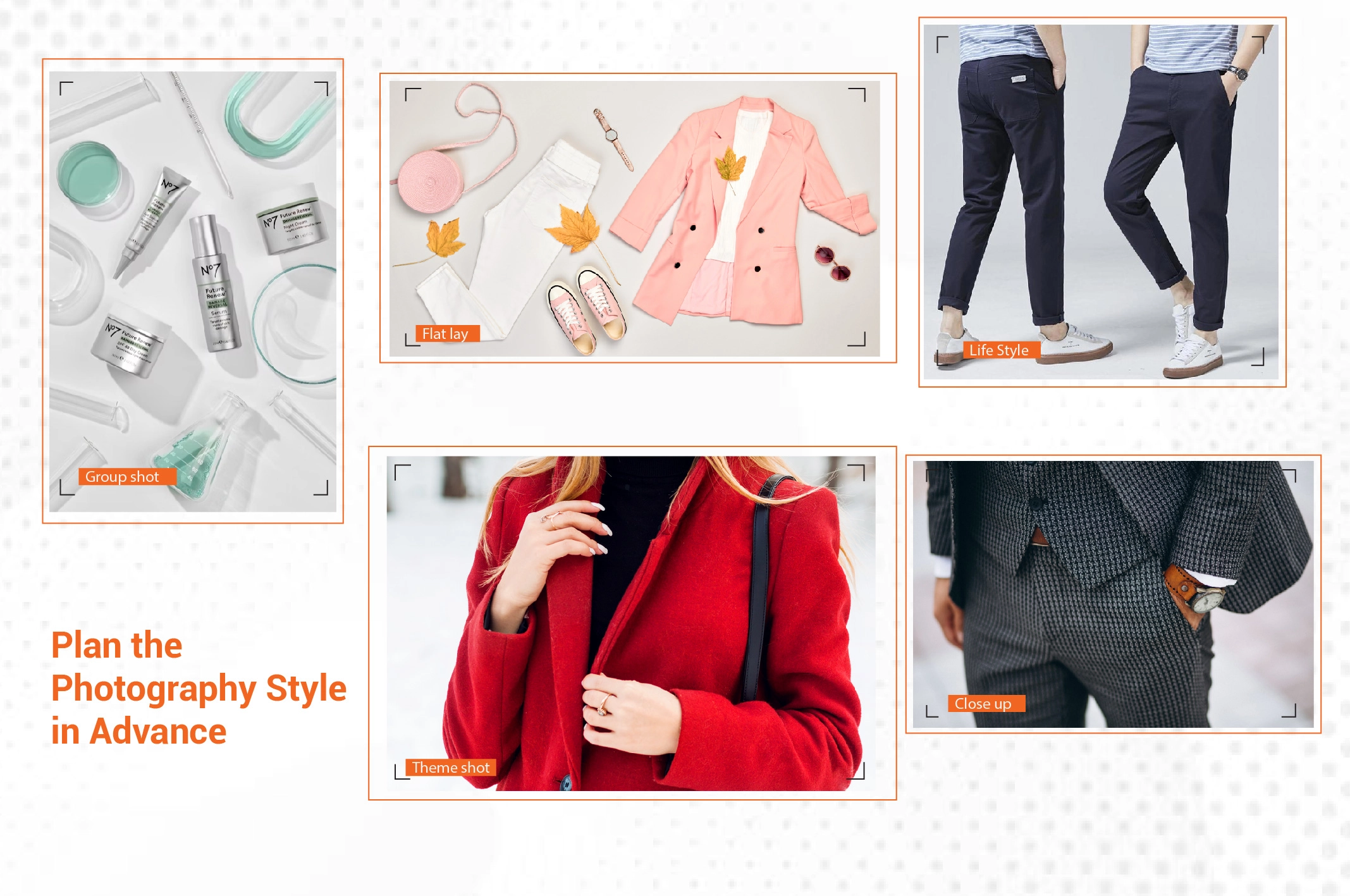 Plan the studio Photography Style in Advance | retouching zone, product photo editing service