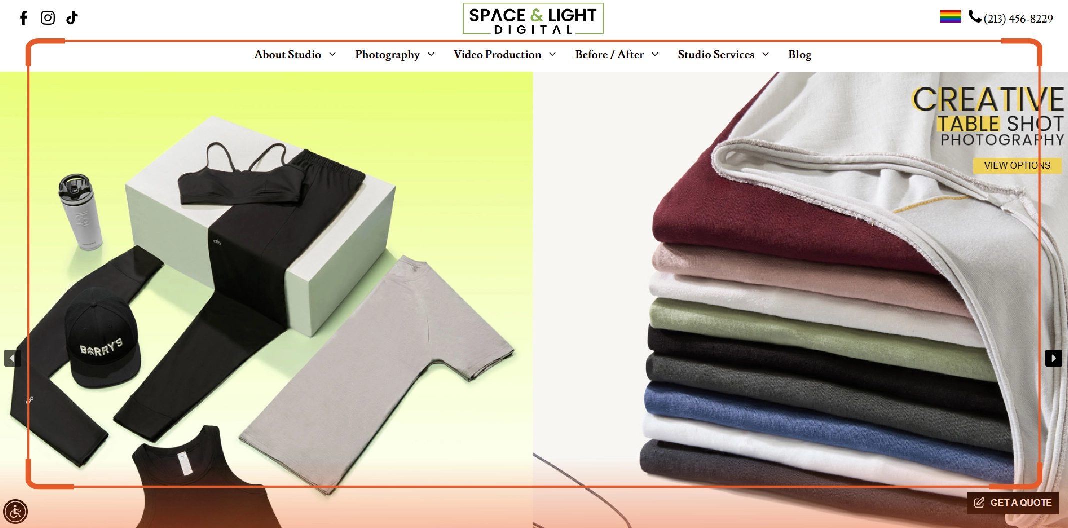 Space and Light Digital – Full-Service Studio for Ecommerce photography in Los Angles