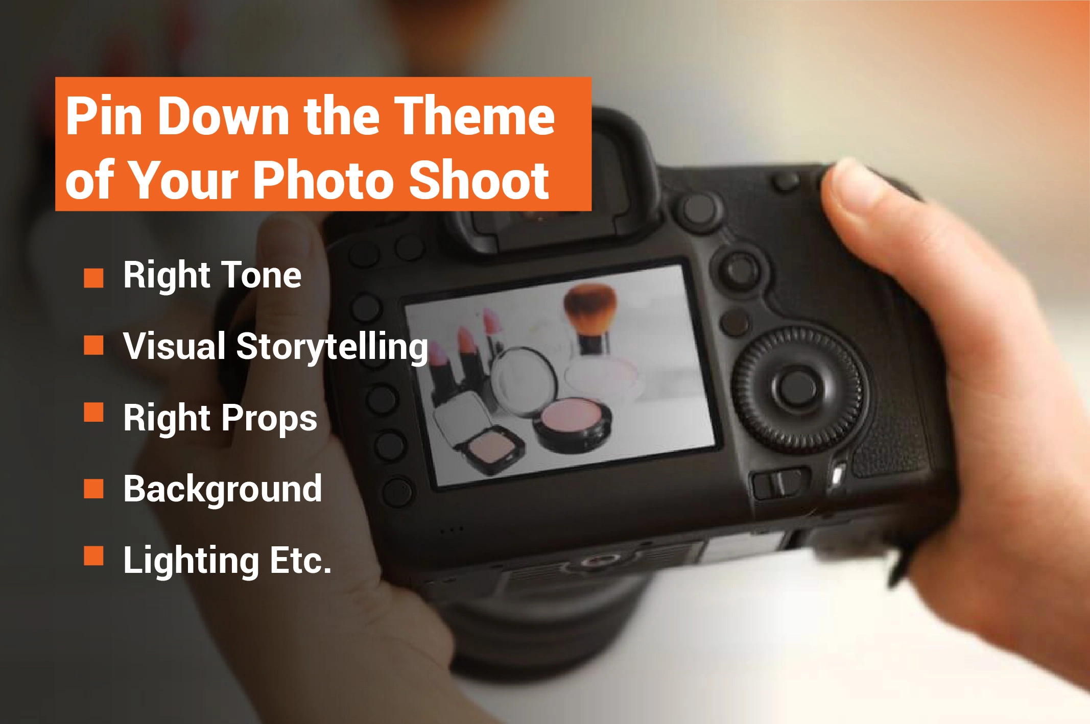 Pin Down the Theme of Your studio product Photo Shoot | retouching zone, product photo editing service