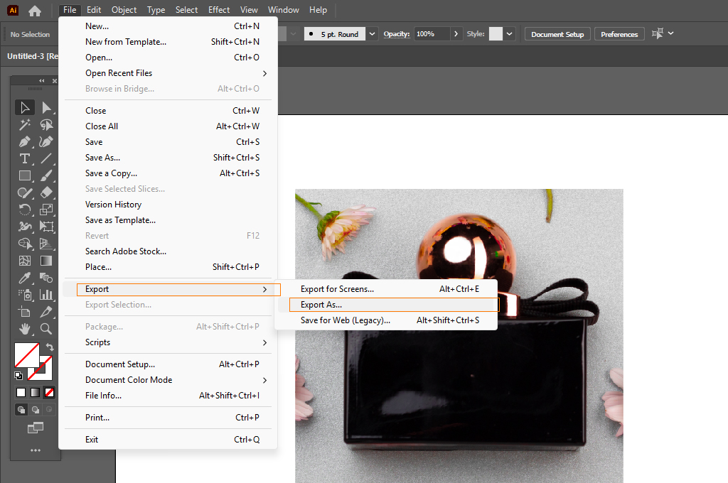 Save the File after masking