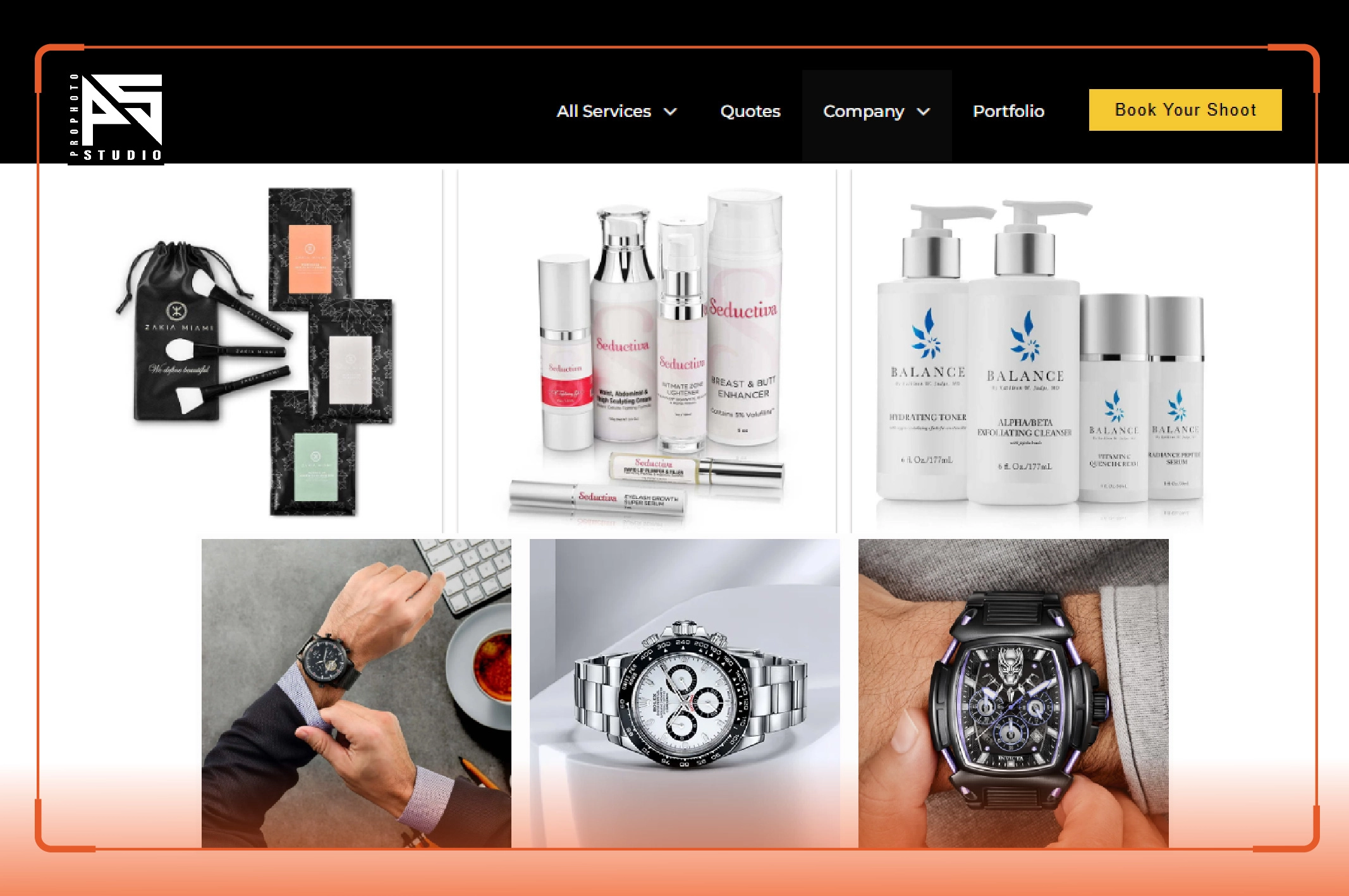Pro Photo Studio – Nationwide Access e-commerce photography in Los Angles