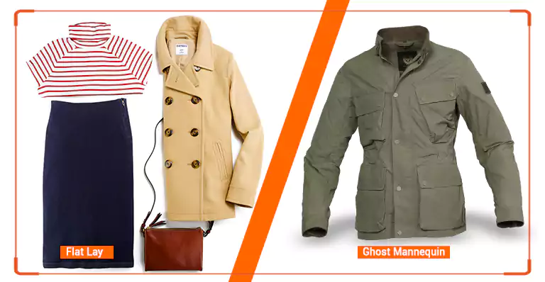 Ghost Mannequin vs. Flat Lay: A Comparison