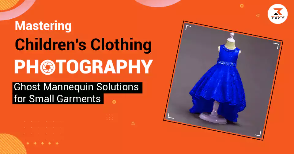 Children's clothing ghost mannequin photography challenges