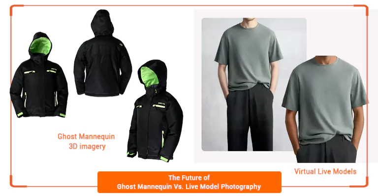 Future of Ghost Mannequin Vs. Live Model Photography