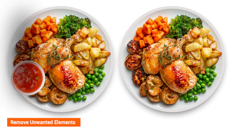 Food Photography Editing Tips: Making Products Look Irresistibly Delicious Remove Unwanted Elements