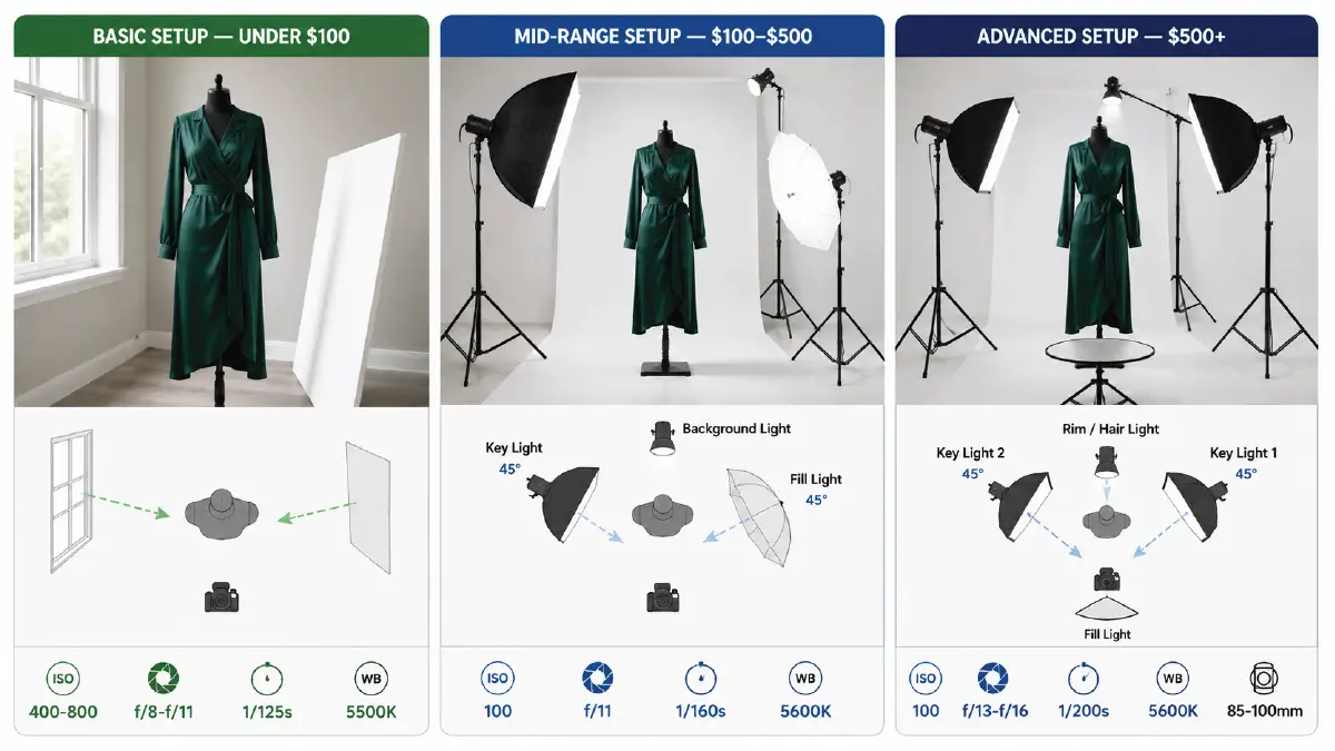 Ghost Mannequin Lighting Setup: A Photographer's Complete Guide Lighting Setup by Budget