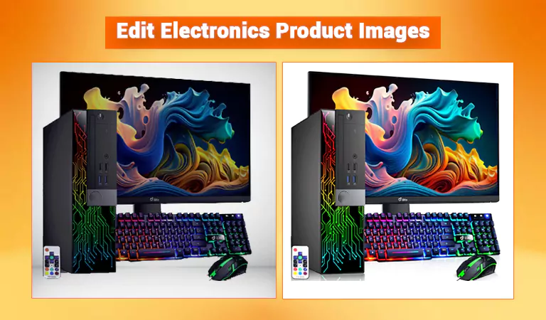 Electronics Product Images Editing Techniques-That Build Consumer Trust Edit Electronics Product Images