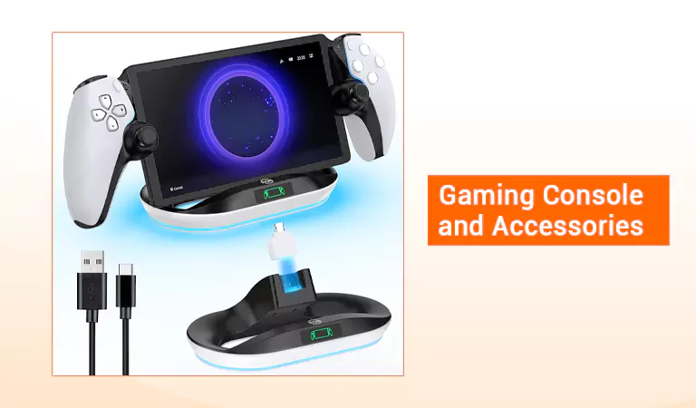 Electronics Product Images Editing Techniques-That Build Consumer Trust Gaming Console and Accessories