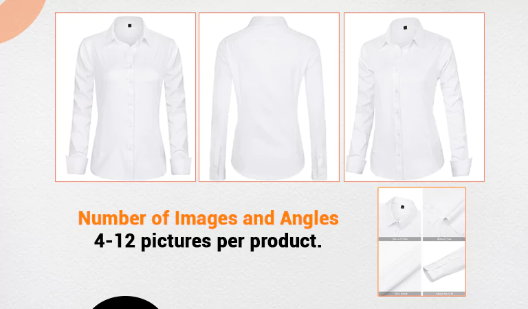 Ghost Mannequin Product image size Requirements by platform Number of Images and Angles