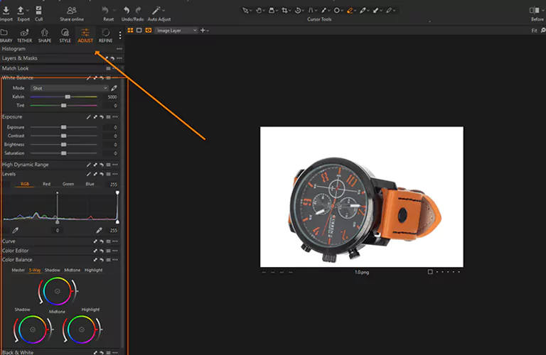 Tone and Color Correction 