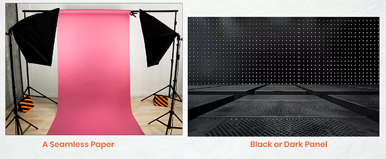 Keep the Background and Floor Surface Ready