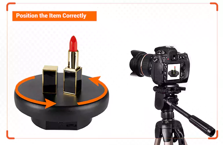 Position the Item Correctly 