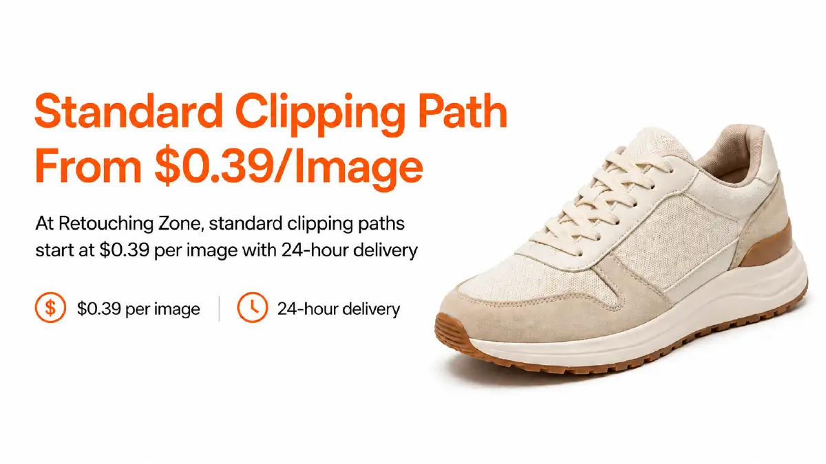 Clipping Path Cost in the USA: Complete Pricing Guide for 2026 Standard Clipping Path — From $0.39/Image