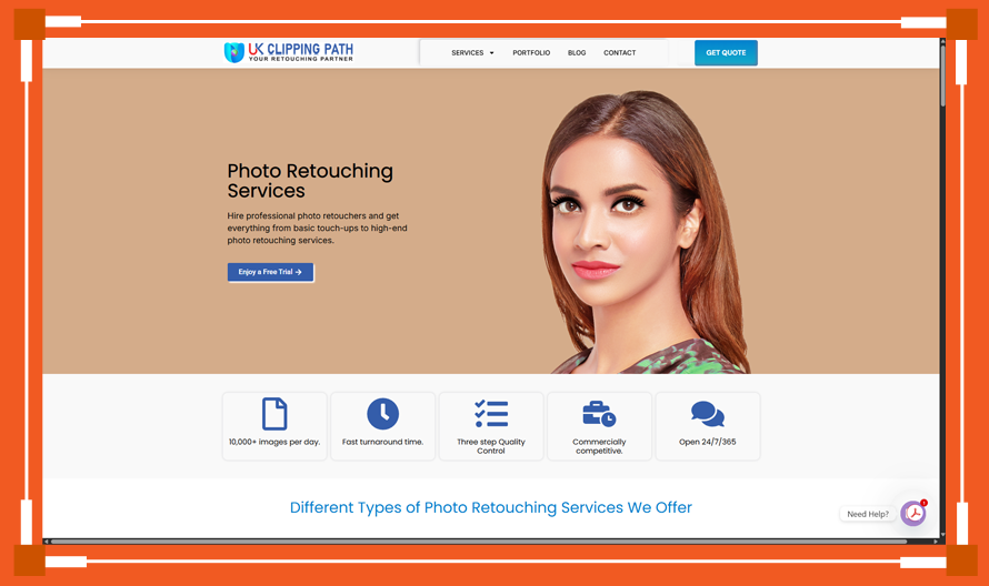 UK Clipping Path 