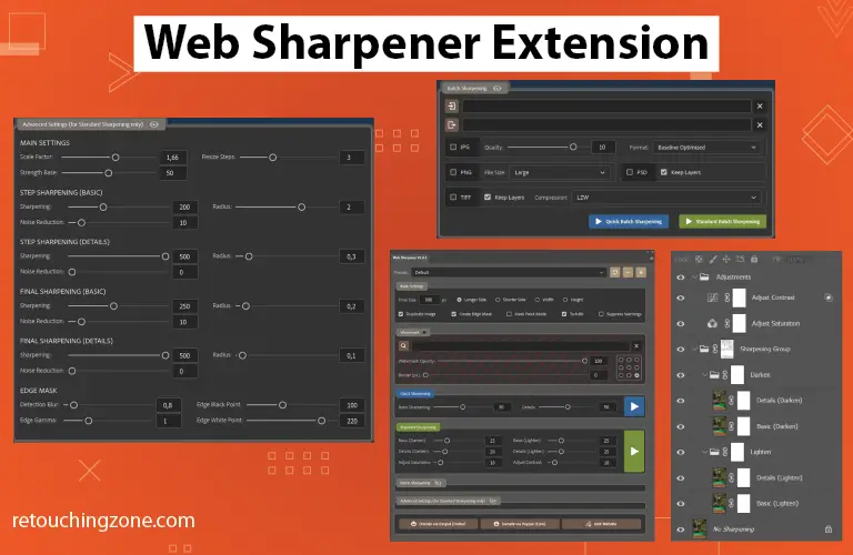 Web Sharpener Extension 