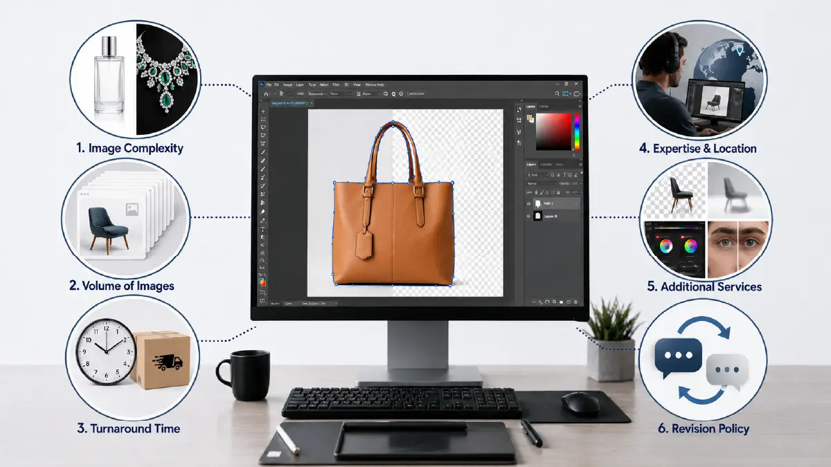 Clipping Path Cost in the USA: Complete Pricing Guide for 2026 What Determines the Cost of a Clipping Path?