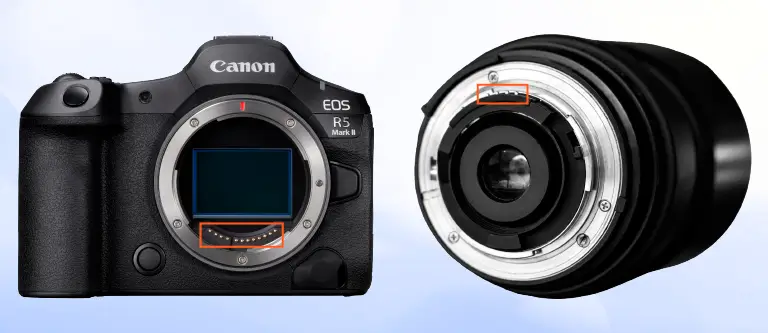 An Inside Out Guide To Different Parts Of A Camera And Their Functions Contacts - Lens-Camera Connection