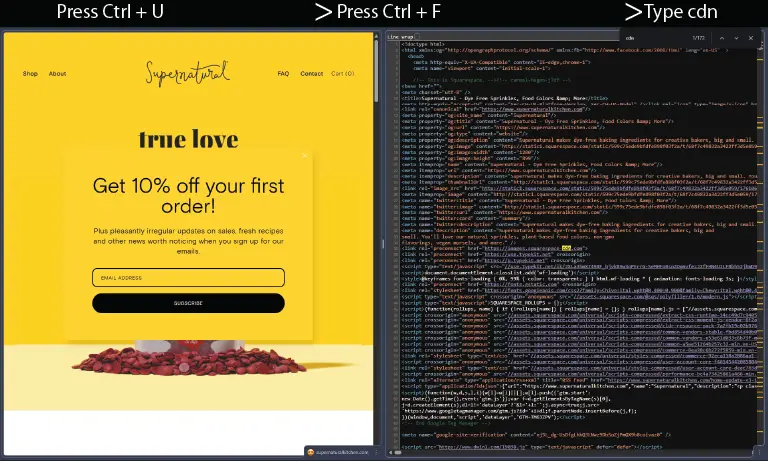 How to Tell What Ecommerce Platform a Site Is Using Fetch CDN Squarespace