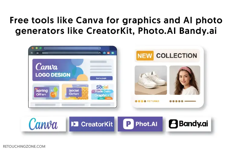 How to Start an Ecommerce Business Without Money in 2026: From $0 to First Sale Step 5: Utilize Free Tools for Your Product and Store Design