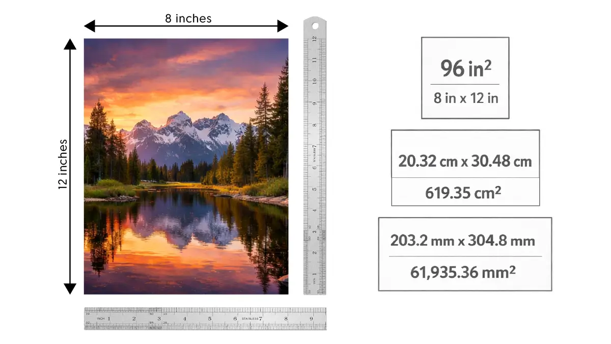 How Big is 8x12 Photo in Size and Resolution: Which Frame It Fits Best in? How Big is 8x12 Photo Physically