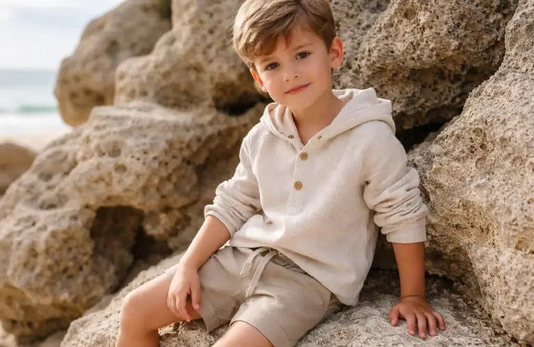 Top 7 Fashion E-commerce Photography Trends in Australia 2026 Juxtaposing fabric with rugged natural materials