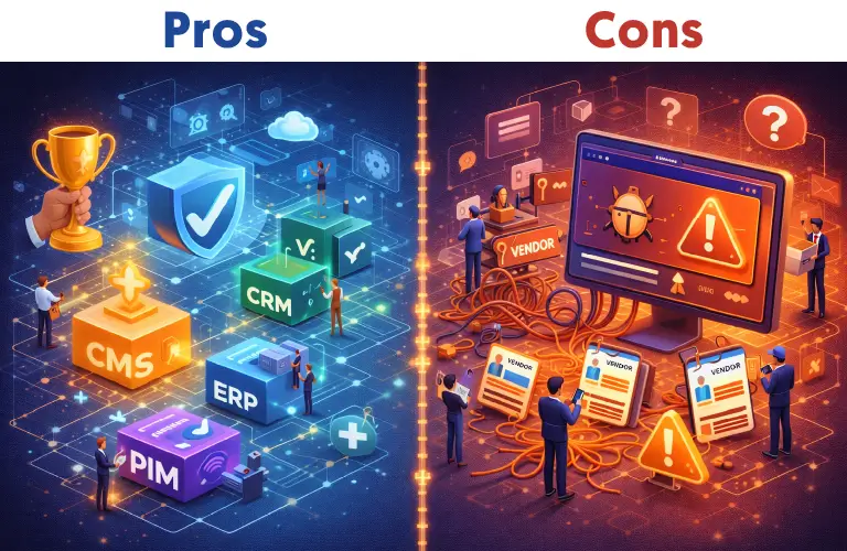 Composable Commerce vs Headless Ecommerce: Which to Choose for Your Online Store in 2026 Pros and Cons of Composable Commerce