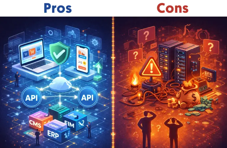 Composable Commerce vs Headless Ecommerce: Which to Choose for Your Online Store in 2026 Pros and Cons of Headless Ecommerce