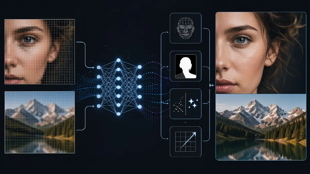 From Pixels to Prompts: The History of AI in Photo Editing and Retouching The Invisible Assistants (2015–2020)
