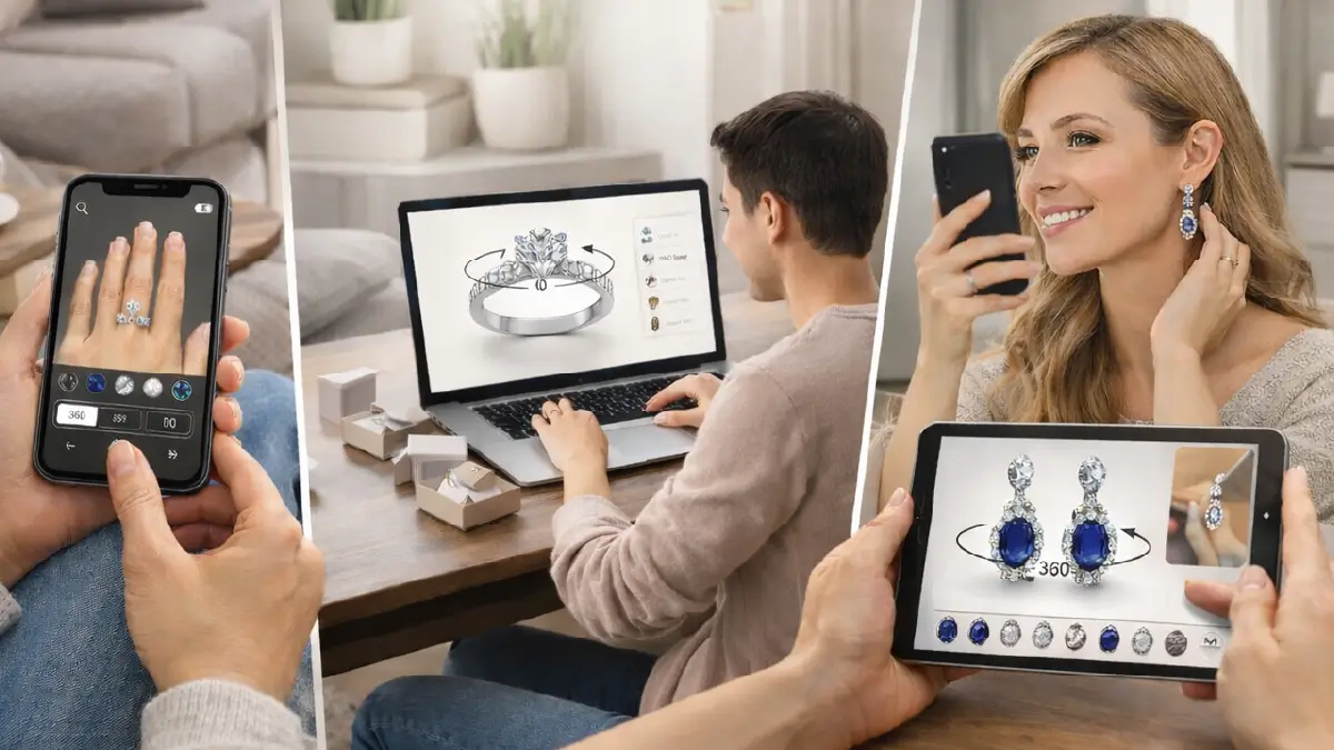 6 Effective Visual Branding Ideas for Jewelry Companies in 2026 In-person Try-ons from Home