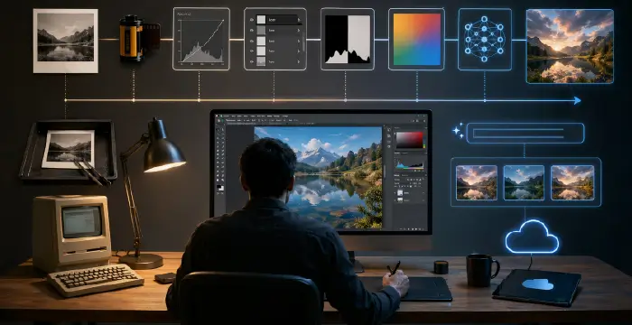 History of Adobe Photoshop (1987–2026): Timeline, Versions & Evolution Legacy and the Future: “Photoshop” as a Verb