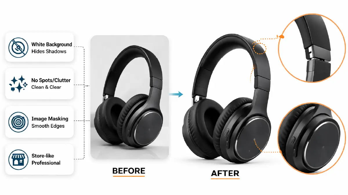 Best Practices for Amazon Product Photography & Editing in 2026 Effective use of white background