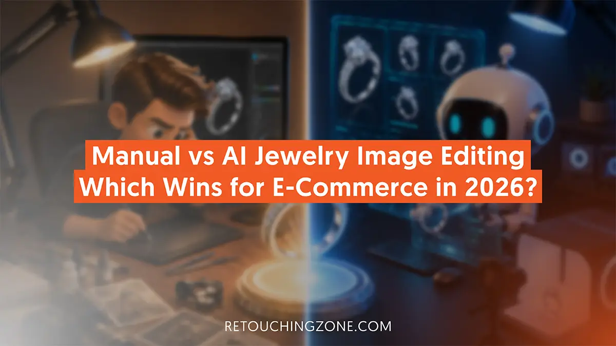 Manual vs AI Jewelry Image Editing