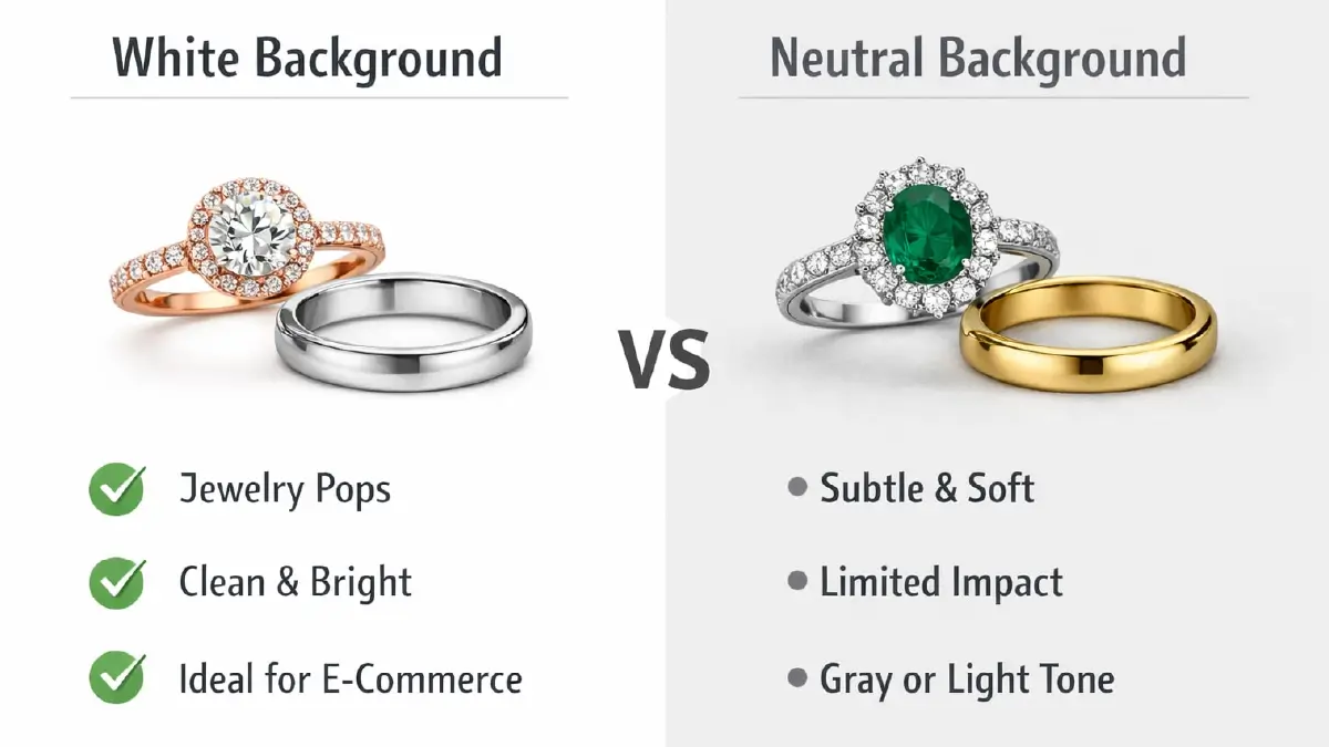 Jewelry Photography Guide for the Modern eCommerce Brand to Boost Sales Keeping the Background Simple