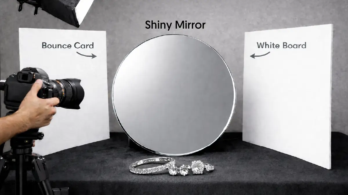 Jewelry Photography Guide for the Modern eCommerce Brand to Boost Sales Using Reflections in a Controlled Way