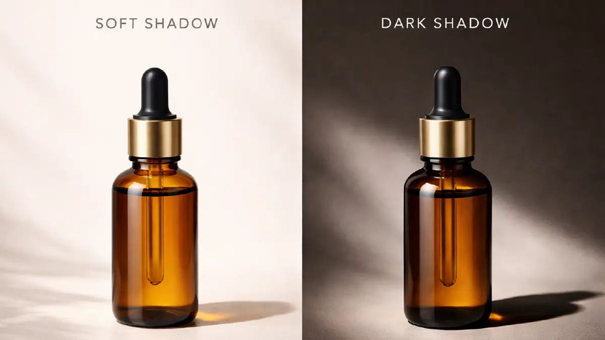 Shadow Creation Techniques for Product Photography to Create Long Lasting Impression Using soft and dark shadows in contrast