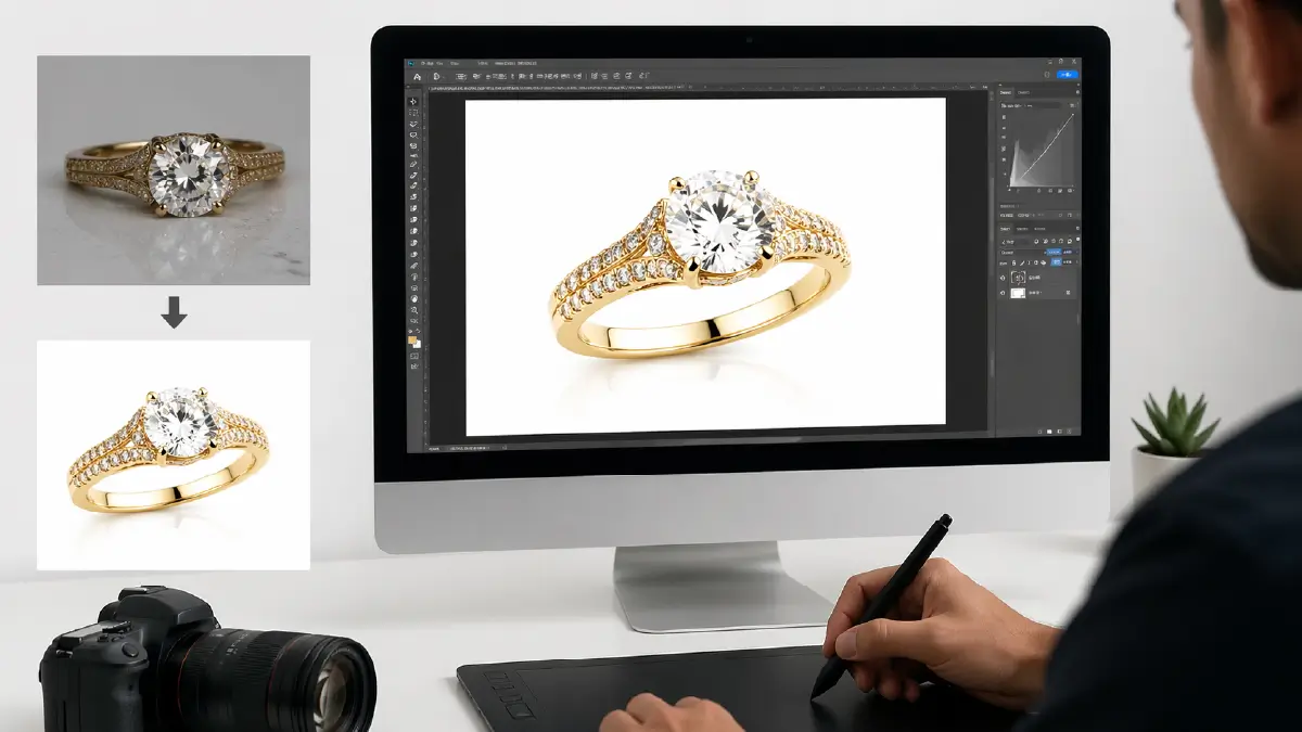 Manual vs AI Jewelry Image Editing: Which Wins for E-Commerce in 2026? What is Manual Jewelry Image Editing?