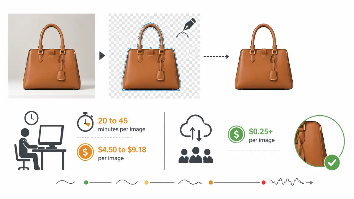 Ecommerce Photo Editing Outsourcing vs In-House Cost Comparison 2026 Clipping Paths