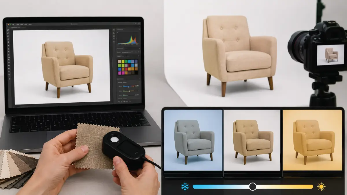 How Furniture Brands Can Reduce Returns with Professional Photo Editing Ensuring Color Accuracy at All Costs