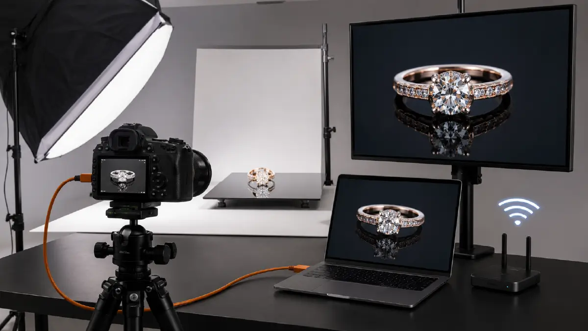 How to Choose the Best Jewelry Photography Equipment in 2026 Tethering for Jewelry Photoshoot