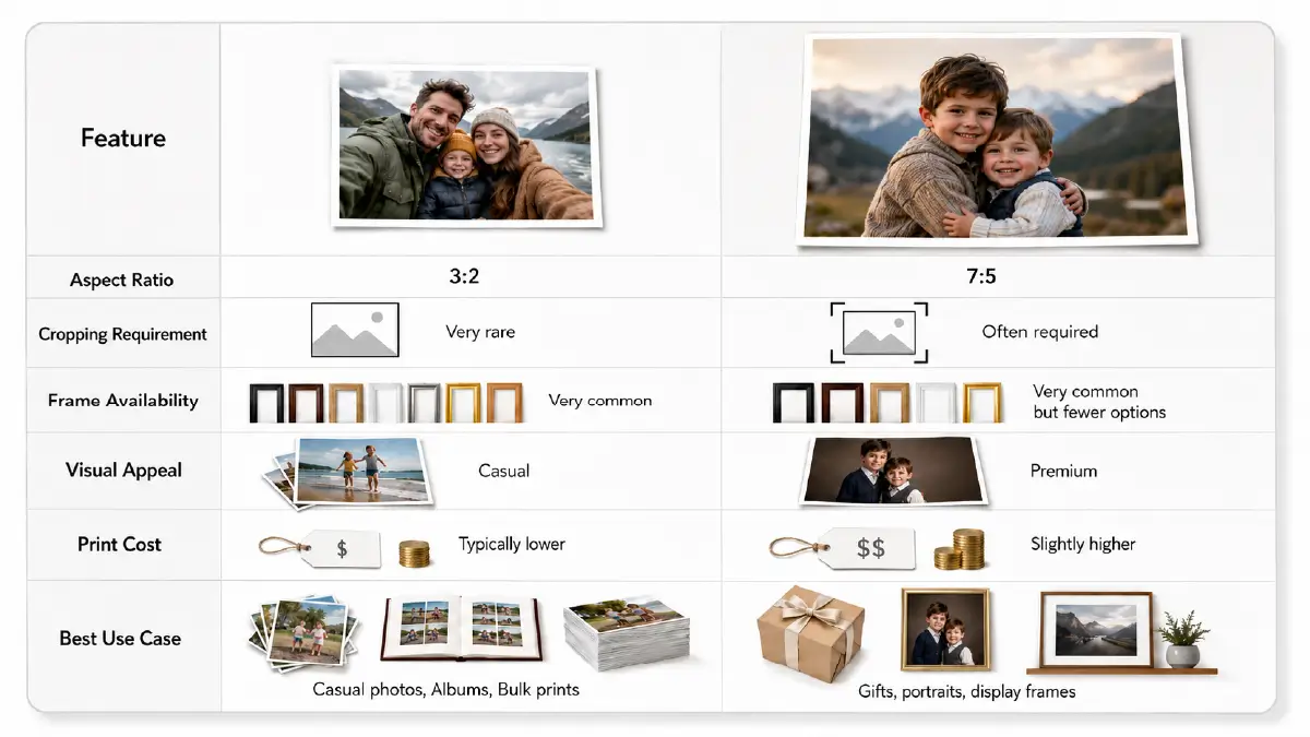 4x6 vs 5x7 Photo Size: Which One Should You Choose? 4x6 vs 5x7: Quick Comparison