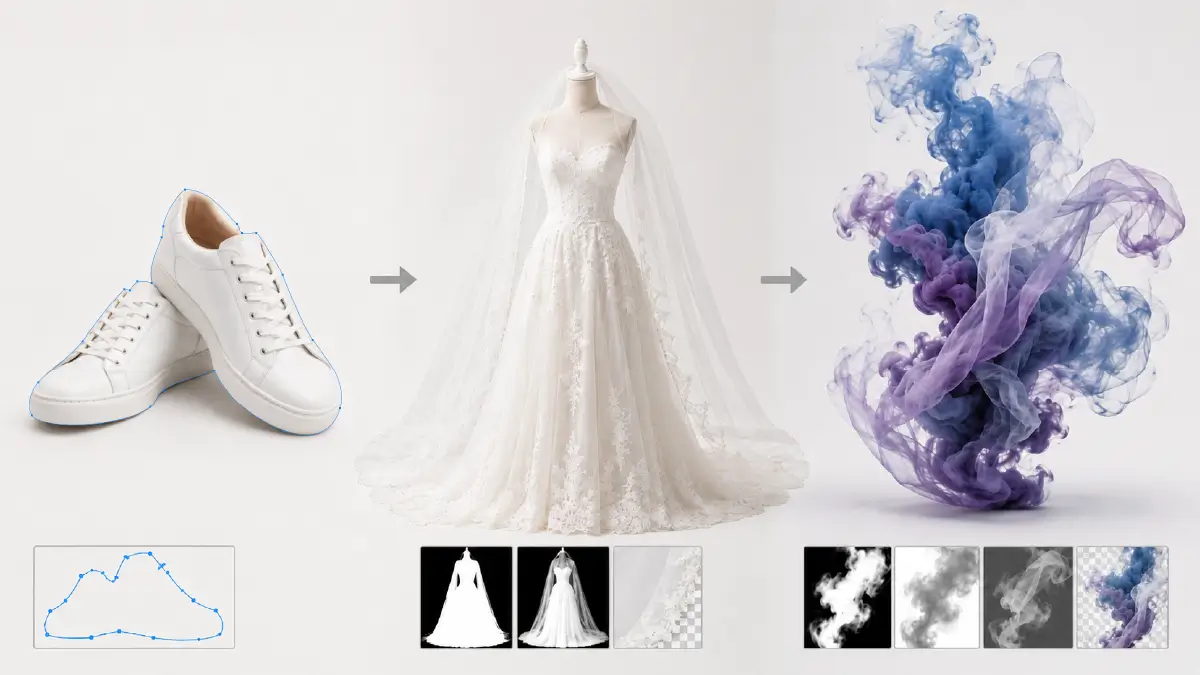 Clipping Path vs Background Removal : What's the Difference? Level of Complexity