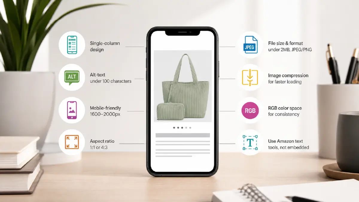 Amazon A+ Content Images: Editing Guide for Premium Brand Listings A+ Content Image Optimization