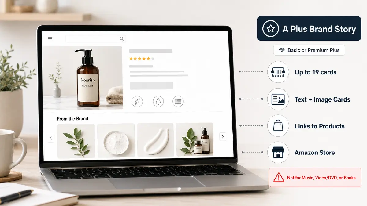 Amazon A+ Content Images: Editing Guide for Premium Brand Listings A Plus Brand Story